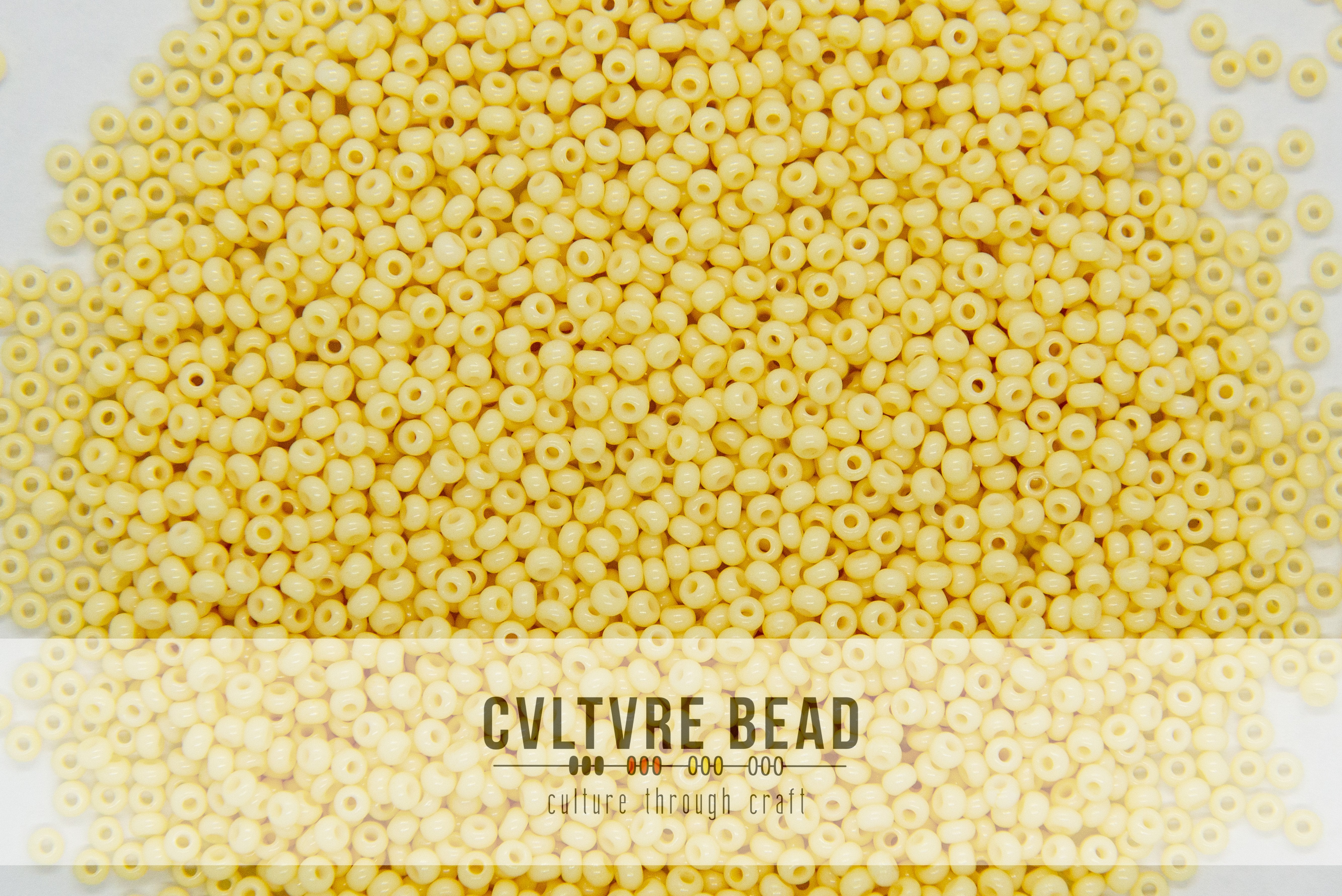 Czech Seedbead 11/0 Bone Solgel 20g